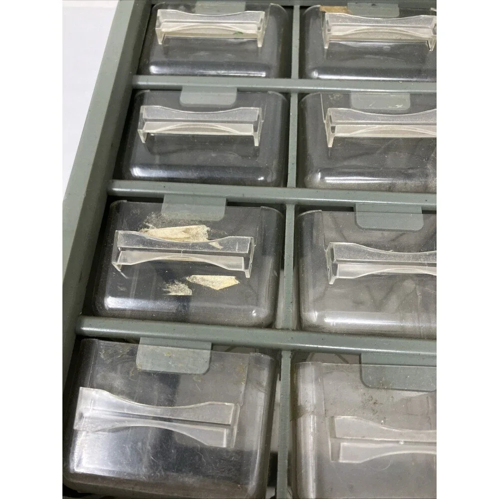 Garage Cabinet plastic storage organizer 25 Drawers Small Parts  11x5x9”